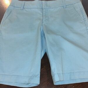 STYLUS AquaBlue Bermuda Shorts Classic Tailored Design